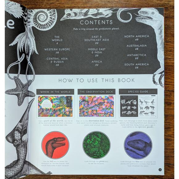 Illumisauris + Hidden Adventures Lot of 2 Seek Find Kids Books Age 6+ Education - Picture 4 of 14